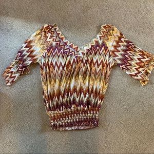 Bohemian American Rag Top sz Small